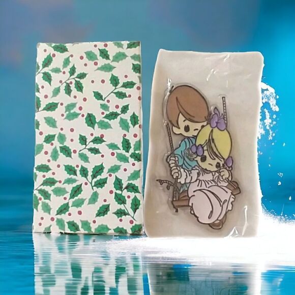 NOS Precious Moments Frig Magnet “Thee I Love” 1992 Plastic Vintage Enesco - Picture 12 of 15